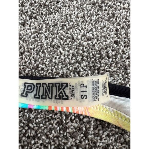 Victoria’s Secret size small multi colored underwire ruffled bikini top - Picture 5 of 5